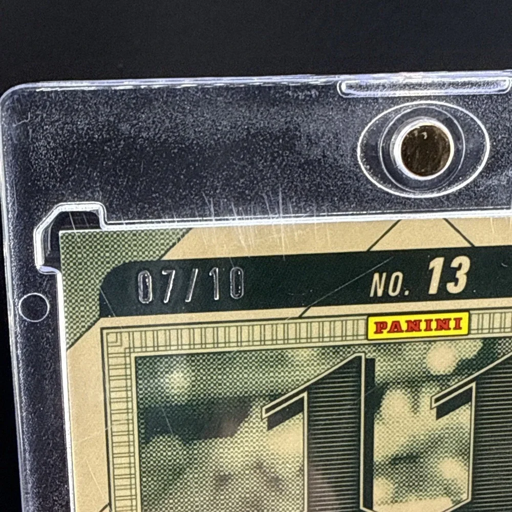 Trae Young 2024-25 Panini Mosaic Bank Shot Gold Mosaic 7/10